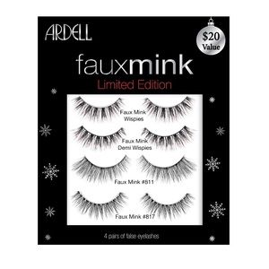 8 pairs! Ardell Faux Mink False eyelashes sets